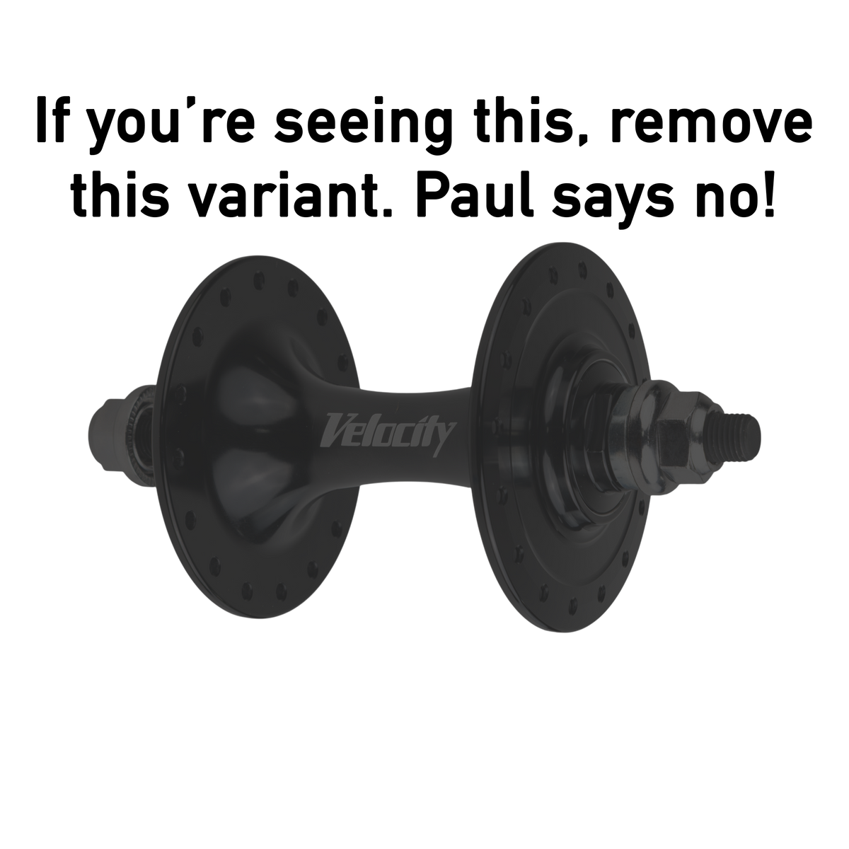 Standard Disc Hub - Rear